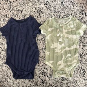 3-6 Mos Old Navy Ribbed Bodysuits